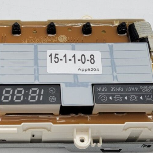 Genuine Washer LG Control Board Part#EBR62267115