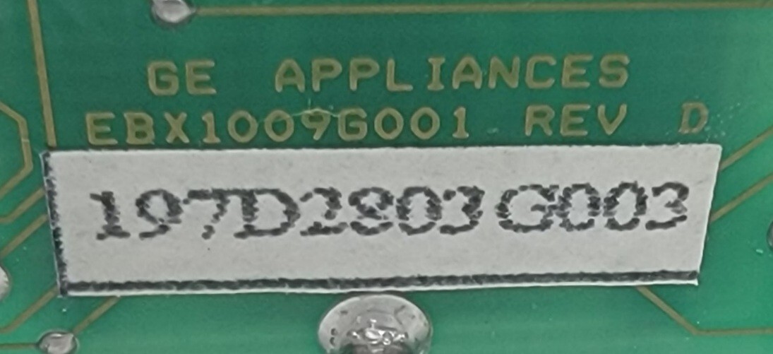 Genuine Refrigerator Hotpoint Temperature Panel w/Board Part#197D2803G003