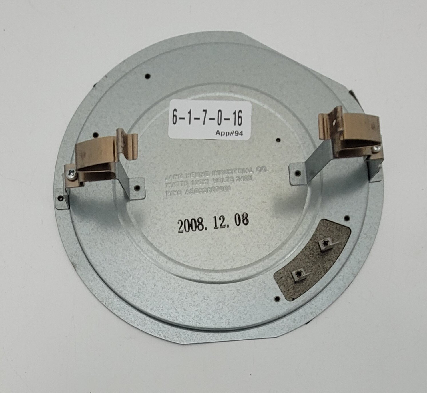 Genuine Oven LG Warming Zone Surface Element Part#AEG33897001