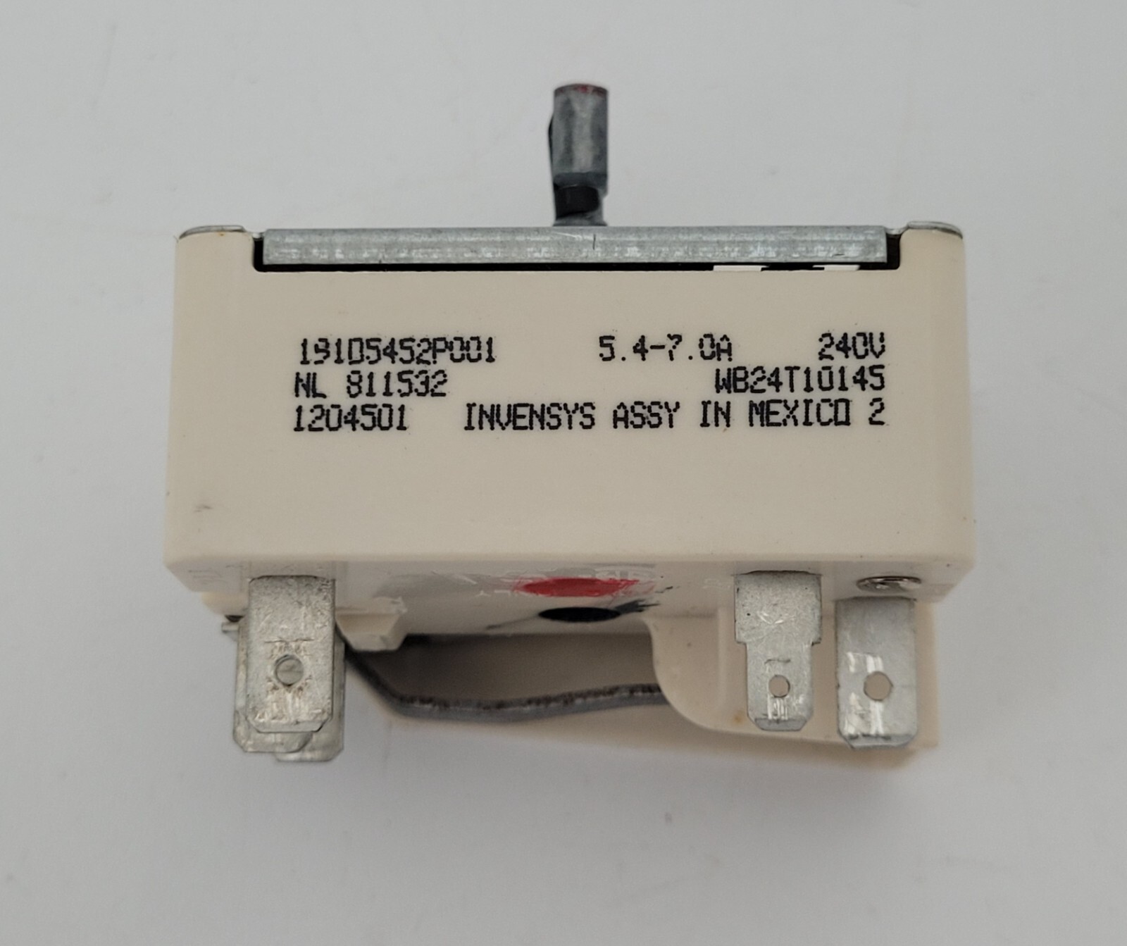 Genuine Oven GE Infinite Switch Part#191D5452P001