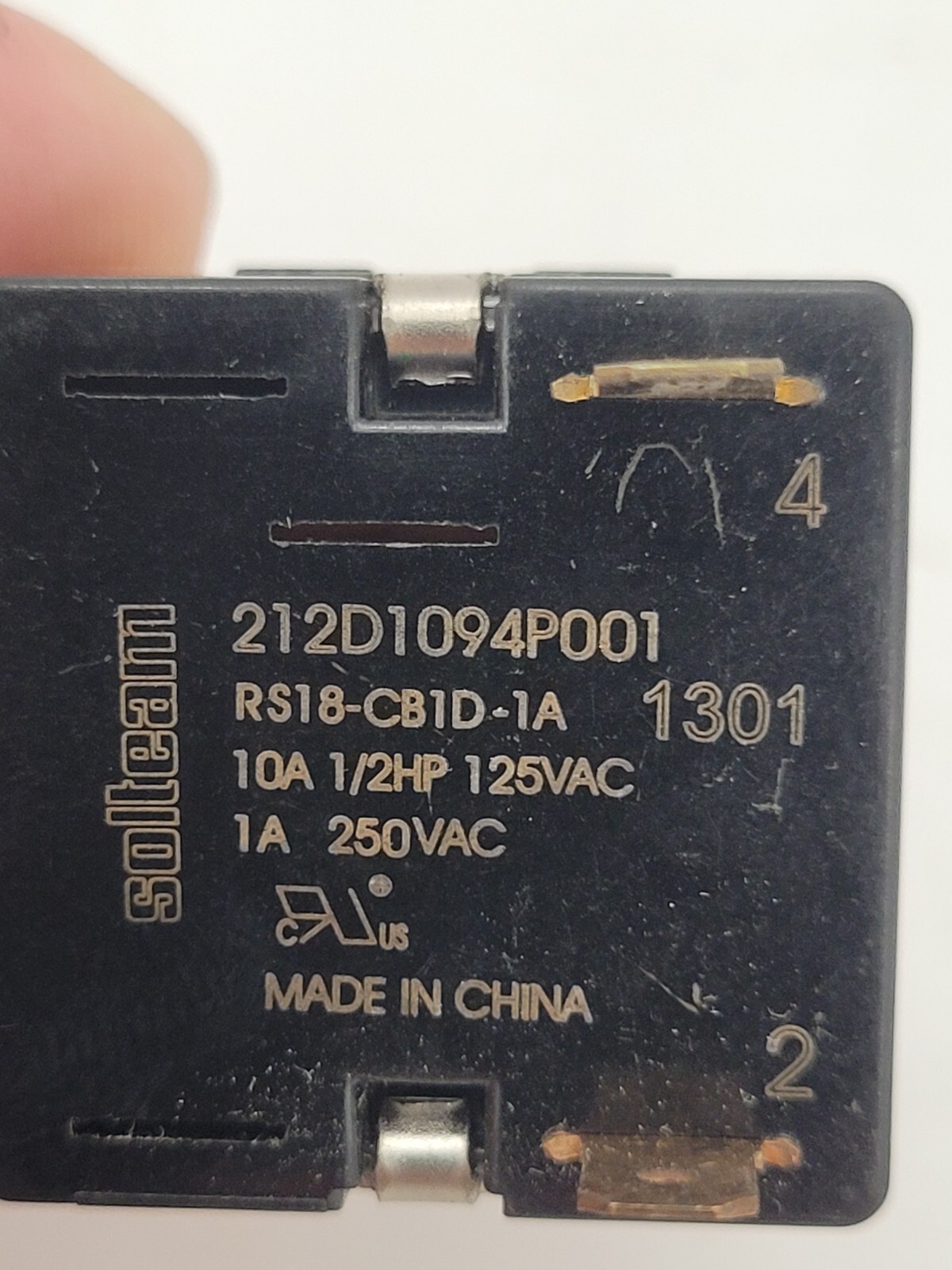 Genuine Dryer GE Switch Part#212D1094P001