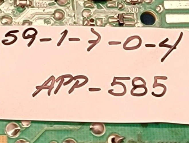 Genuine Dryer ELBA Control Board Part#559C213G04