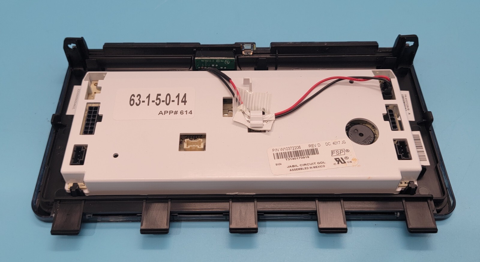 Genuine Refrigerator Whirlpool Control Board Part#W10372206
