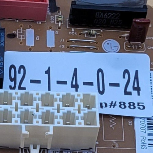Genuine Refrigerator LG Control Board Part#EBR67348001