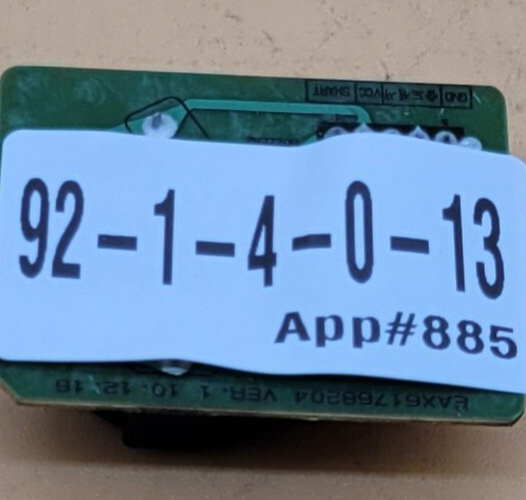 Genuine Refrigerator LG Buzzer Part#EBR647304