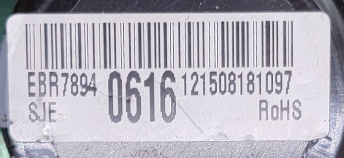 Genuine Refrigerator LG Control Board Part#EBR78940616