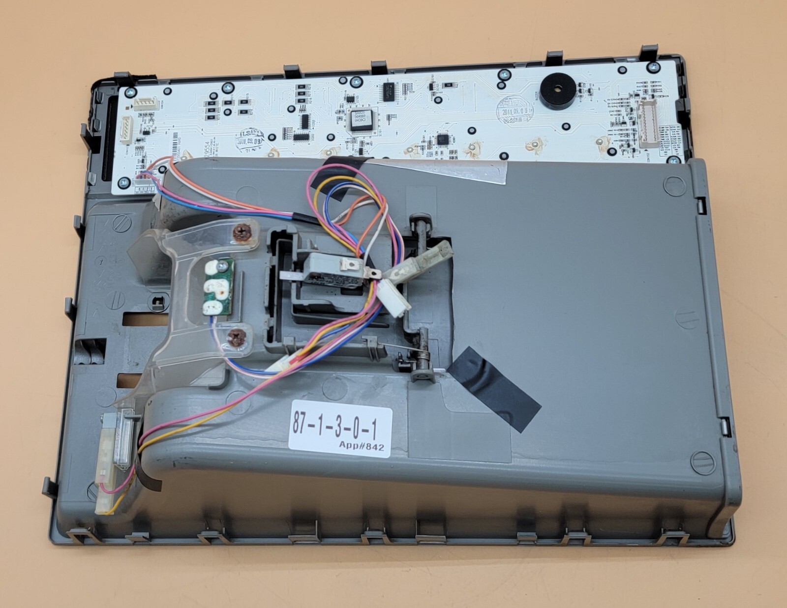 Genuine Refrigerator LG Dispenser Panel Part#MCK665428