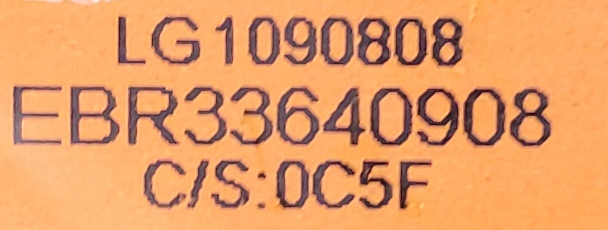 Genuine Dryer LG Circuit Board Part#EBR33640908