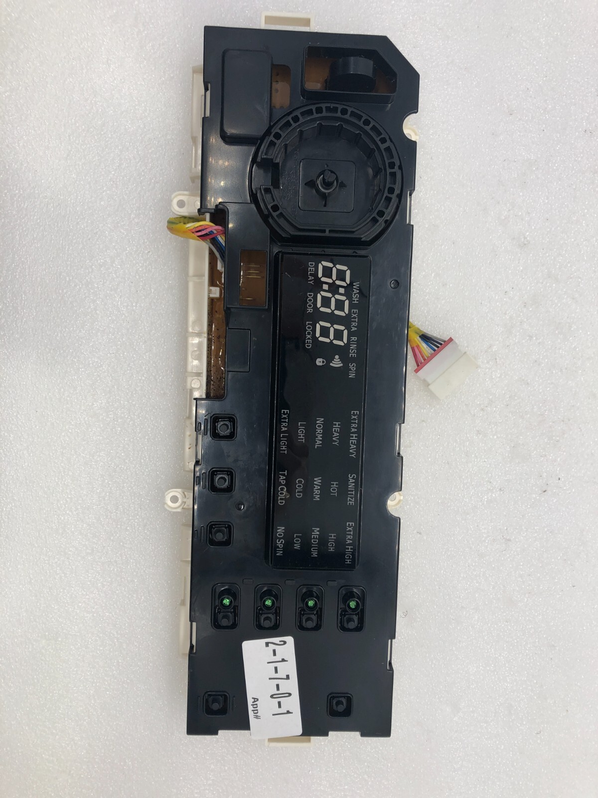 Genuine Samsung Washing Machine Control Board Part#DC92-00249