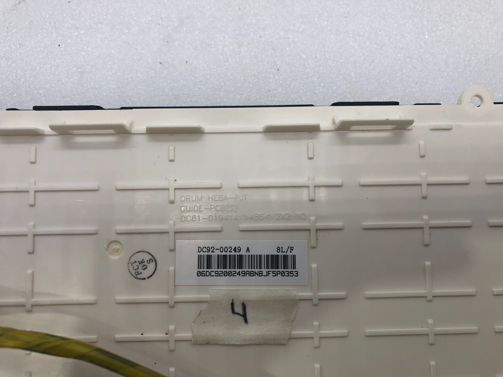 Genuine Samsung Washing Machine Control Board Part#DC92-00249