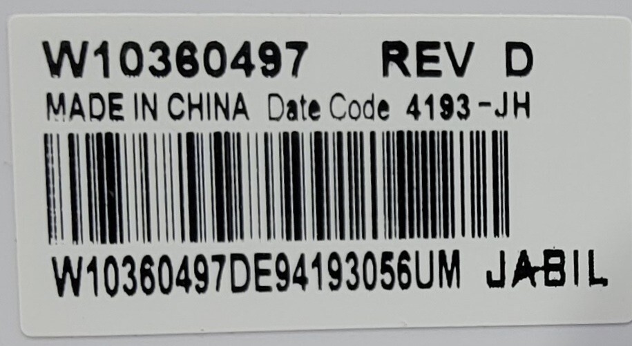 Genuine Refrigerator Whirlpool LED Light Part#W10360497