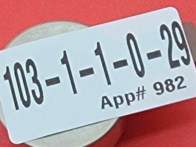Genuine Oven Bertazzoni Knob Part#401906 1 872A