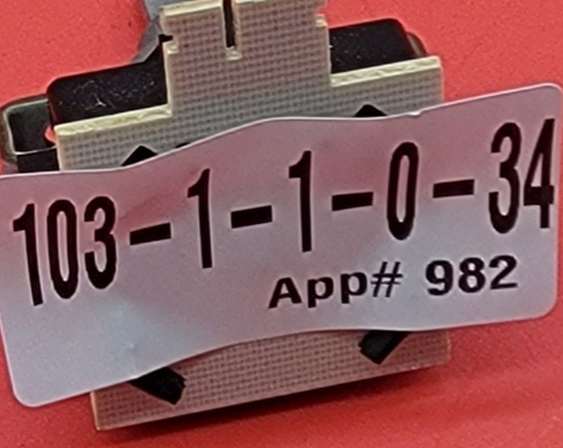 Genuine Oven Bertazzoni Switch Part#44.02020.102