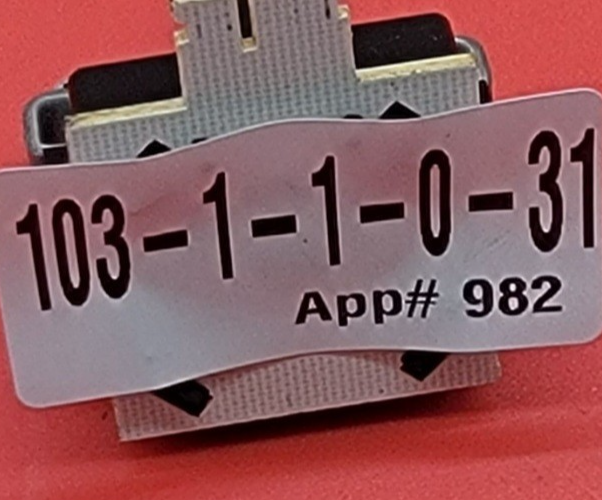 Genuine Oven Bertazzoni Switch Part#44.02020.102