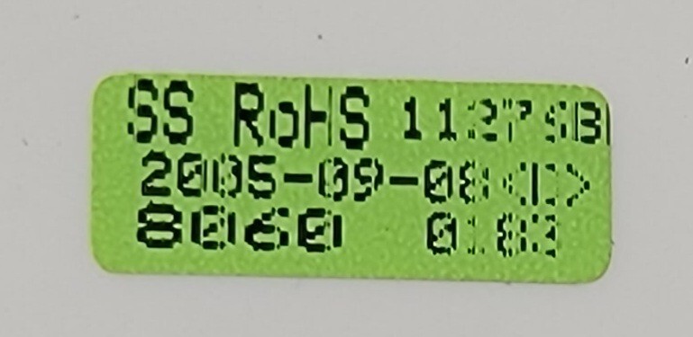 Genuine Washer LG Control Board Part#6871EC1116A