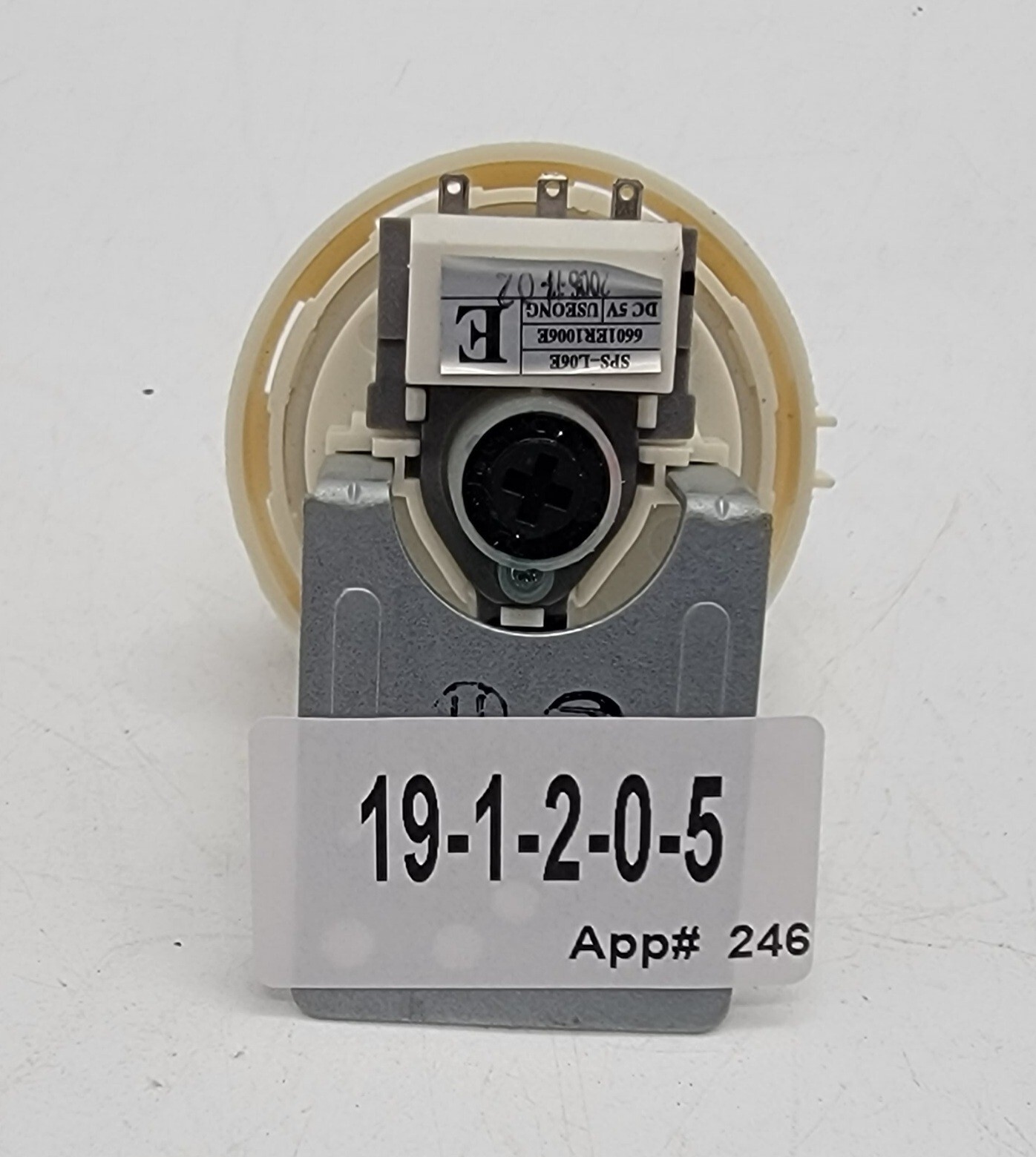 Genuine Washer LG Pressure Switch Part#6601ER1006E