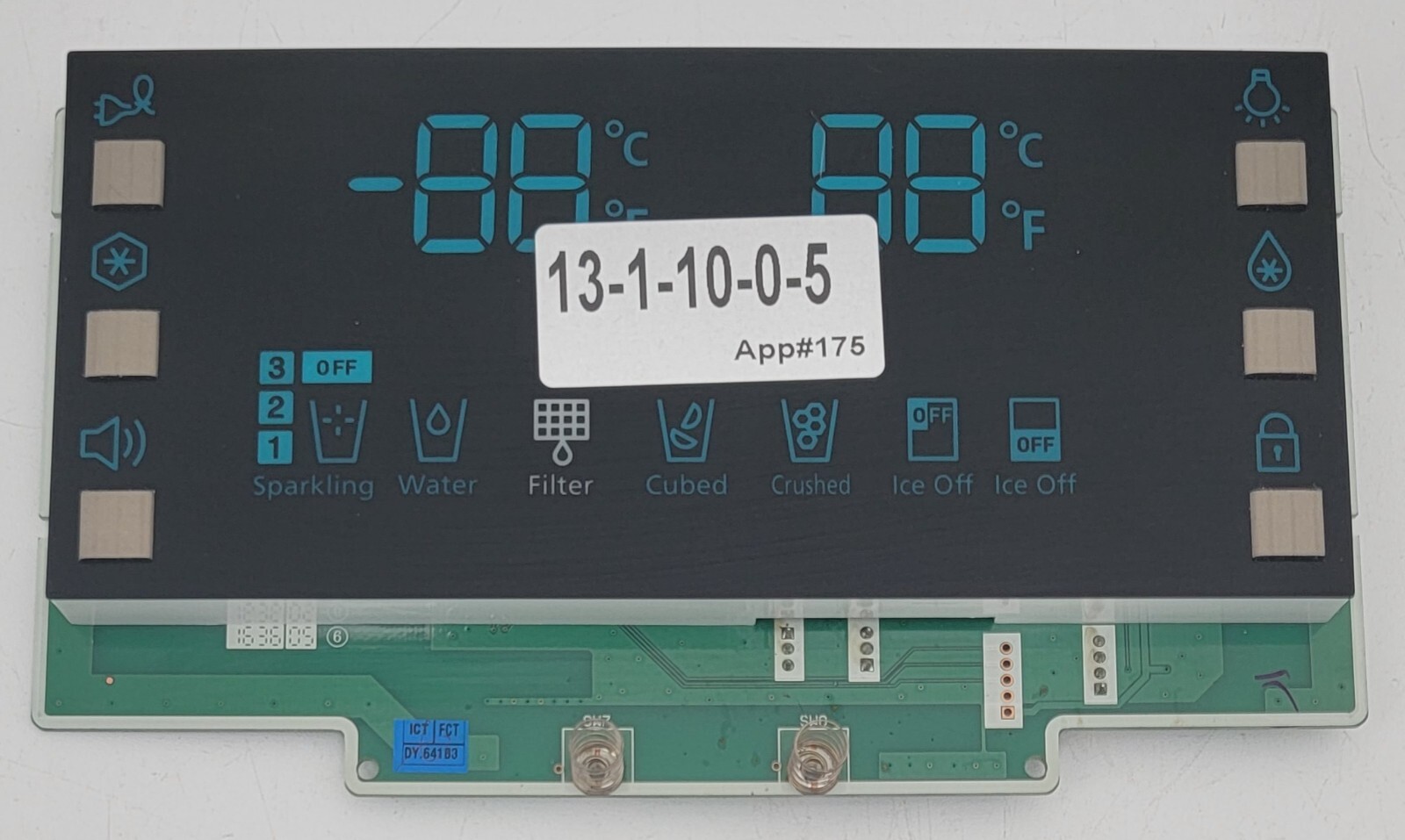 Genuine Refrigerator Kenmore Dispenser Control Board Part#DA92-00649