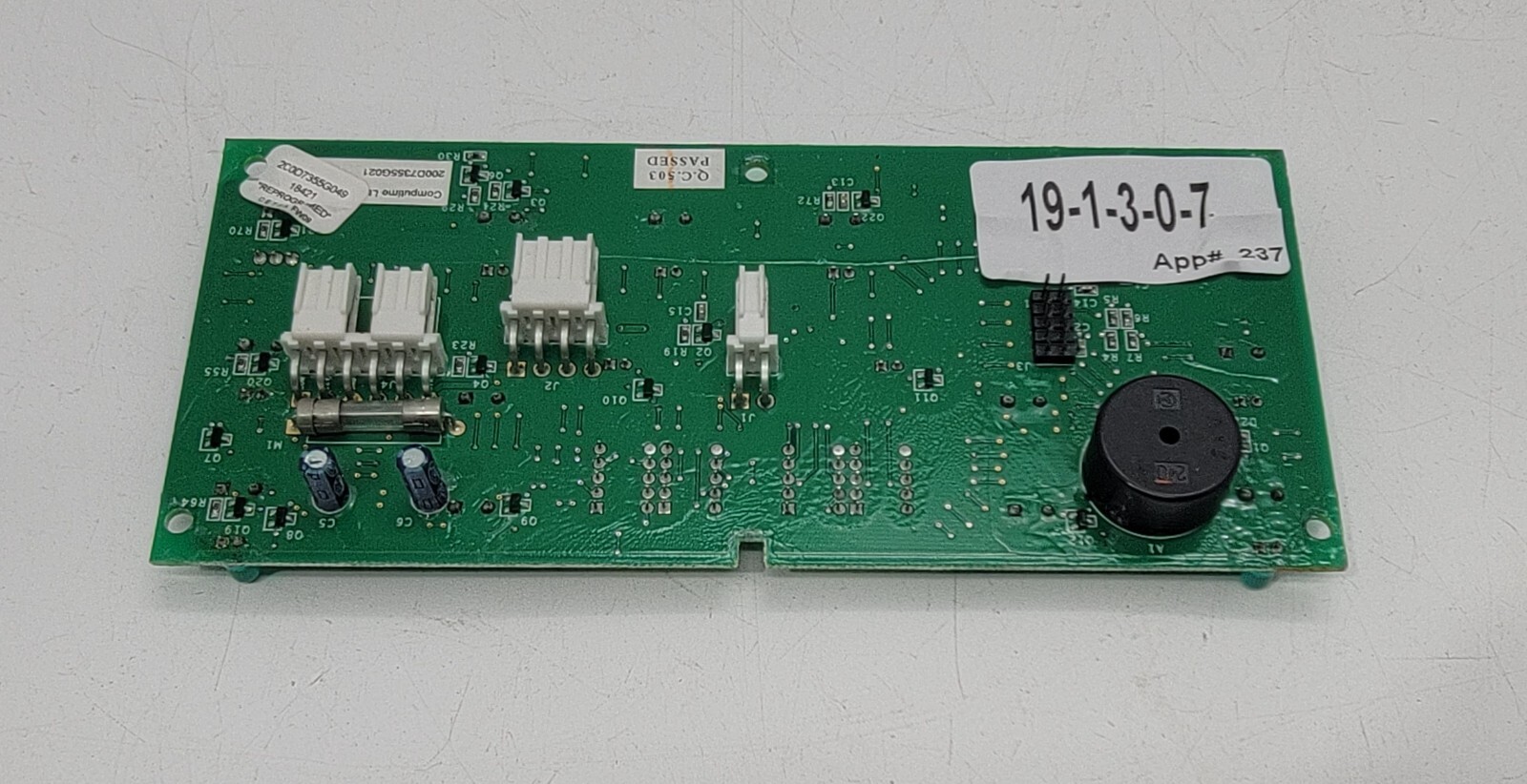 Genuine Refrigerator GE Dispenser Control Board Part#200D7355G049