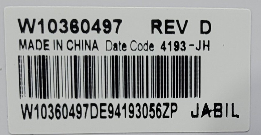 Genuine Refrigerator Whirlpool LED Light Part#W10360497