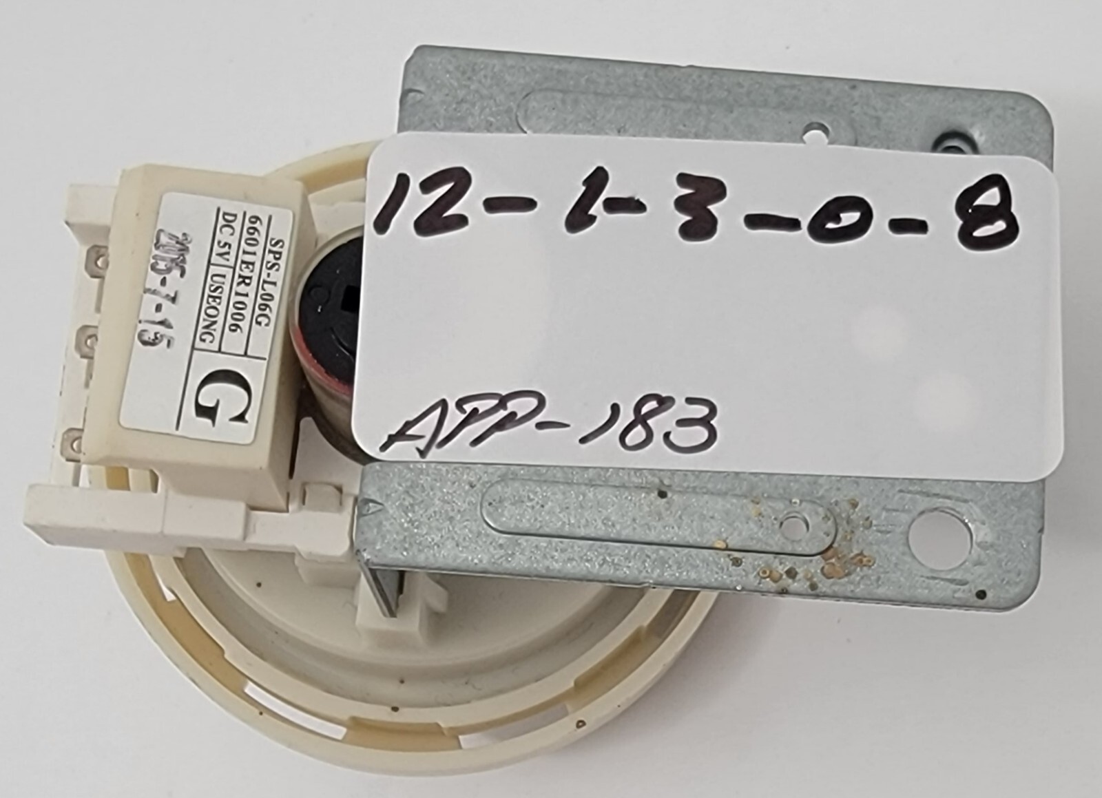 Genuine Washer LG Pressure Switch Part#6601ER1006