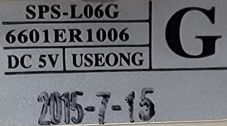 Genuine Washer LG Pressure Switch Part#6601ER1006