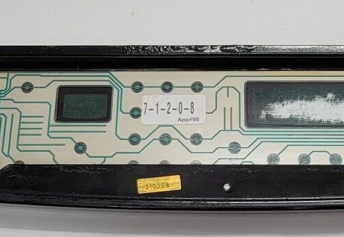 Genuine Oven Kitchen Aid Control Panel Part#35D21130701