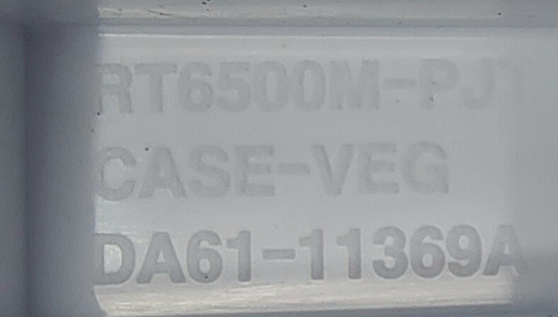 Genuine Refrigerator Samsung Crisper Drawer Part#DA61-11369A