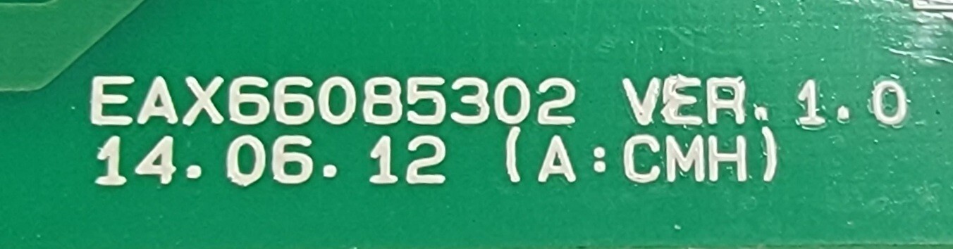 Genuine Refrigerator LG Control Board Part#EBR79267101