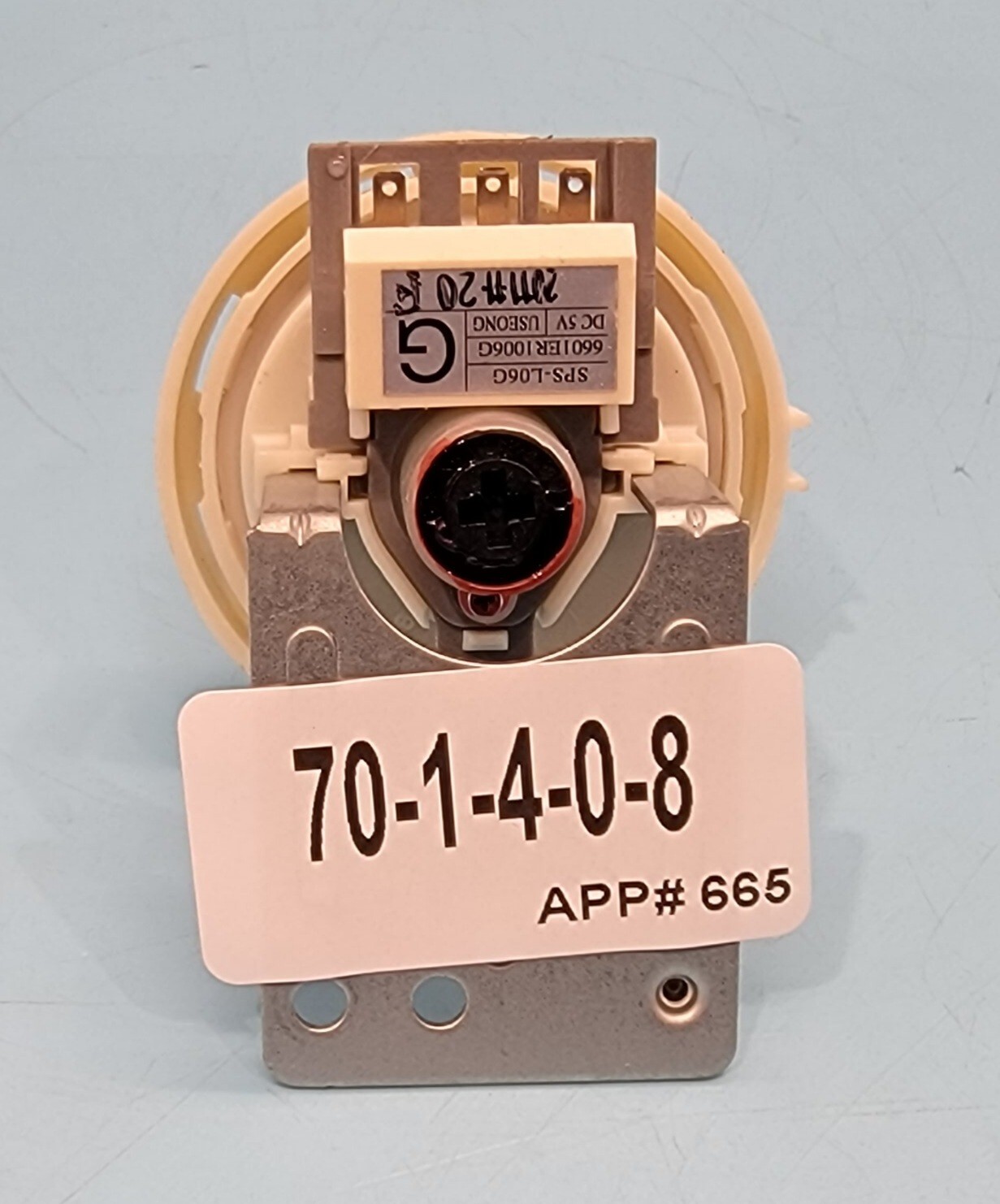 Genuine Washer LG Pressure Switch Part#6601ER1006G