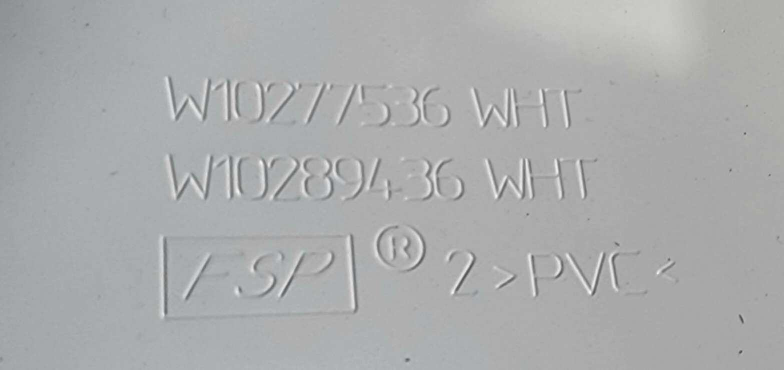Genuine Washer Whirlpool Control Panel w/Board Part#W10277536 W10269599