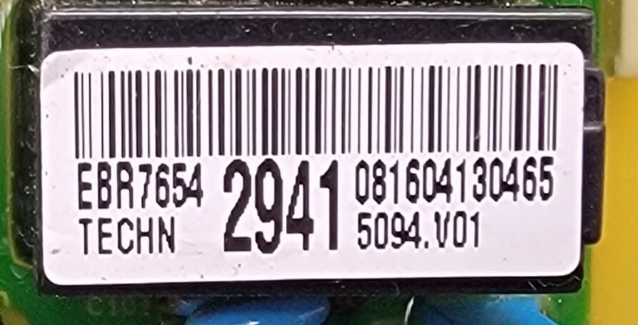 Genuine Dryer LG Control Board Part#EBR76542941