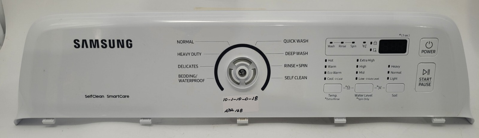 Genuine Washer Samsung Control Panel w/Board Part#DC92-02636A