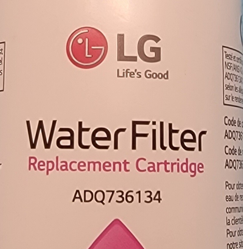 Genuine Refrigerator LG Water Filter Part#ADQ736134