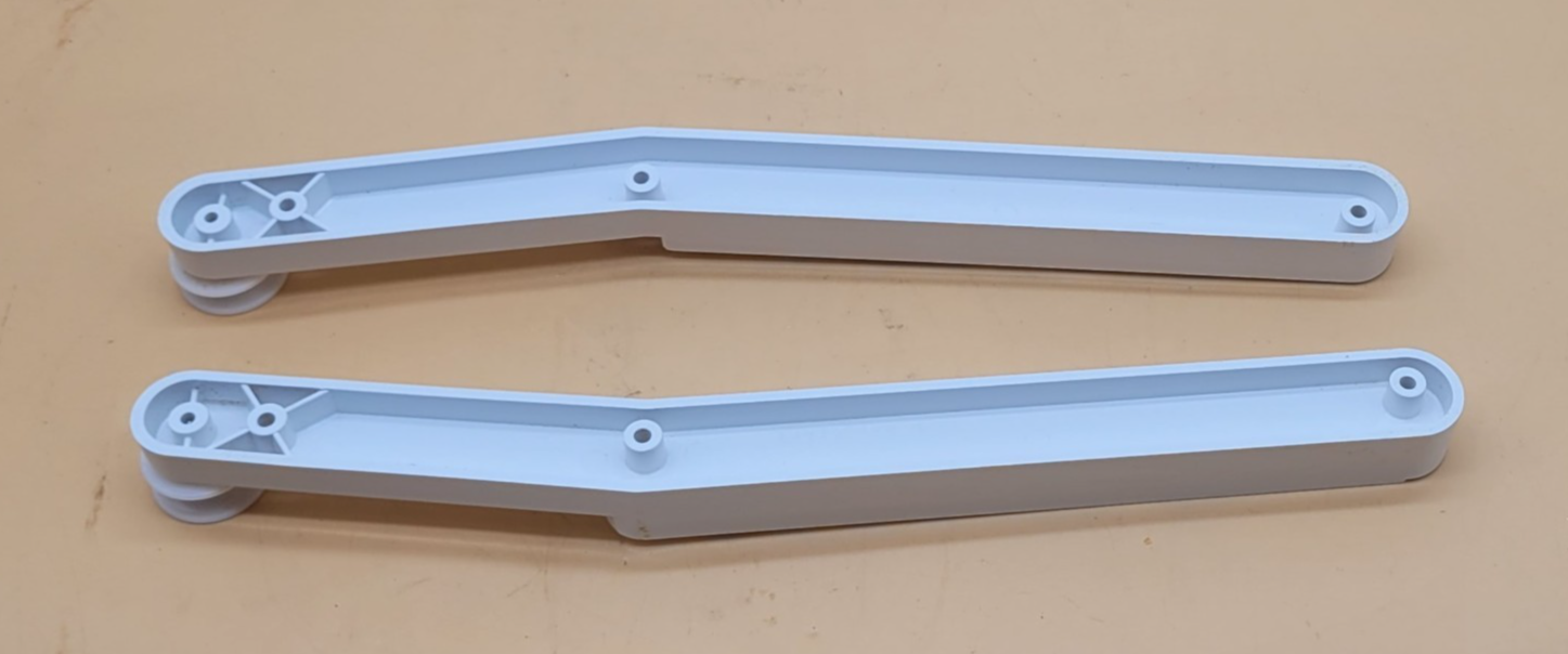 Genuine Refrigerator Sub-Zero Glide Set Part#3-41-106-1 3-41-106-2