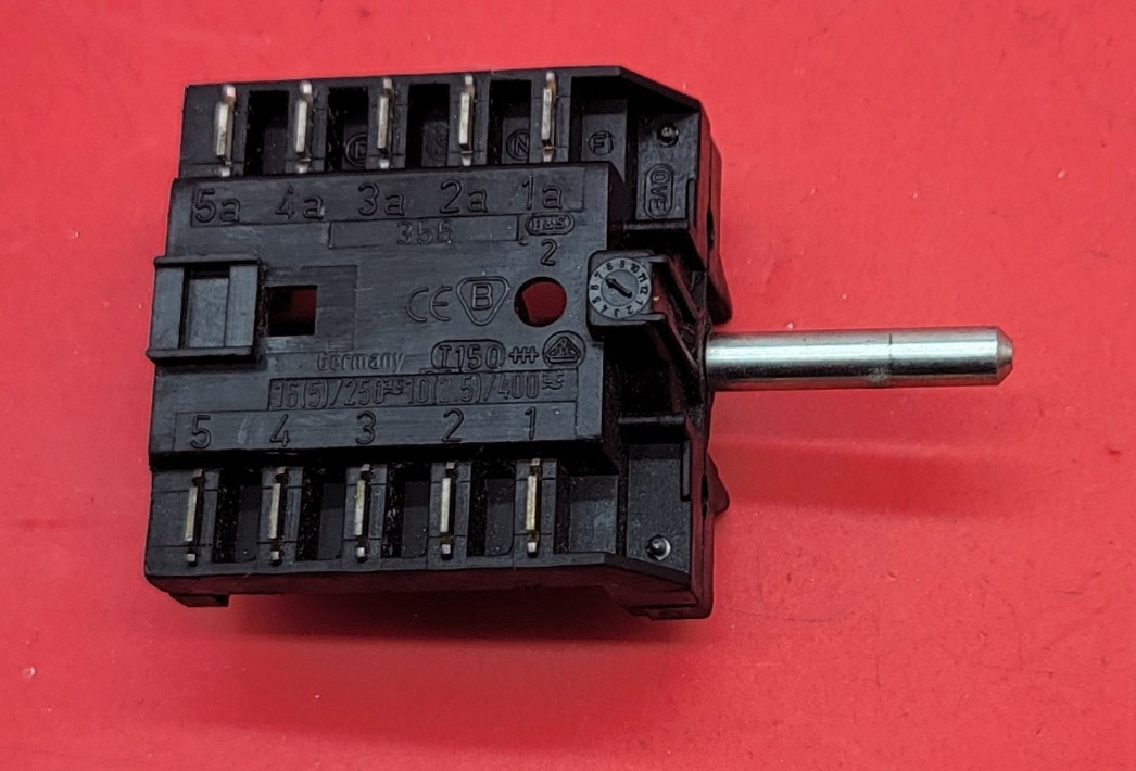 Genuine Double Oven Gaggenau Selector Switch Part#16A(H)T125
