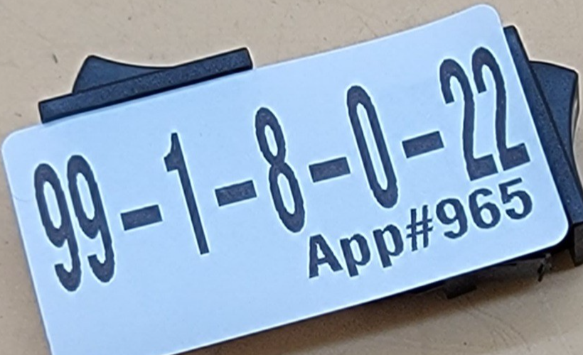Genuine Refrigerator GE Monogram Switch Set Part#A8L-21-11N2