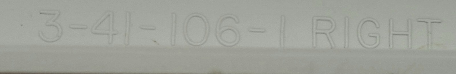 Genuine Refrigerator Sub-Zero Right Glide Part#3-41-106-1