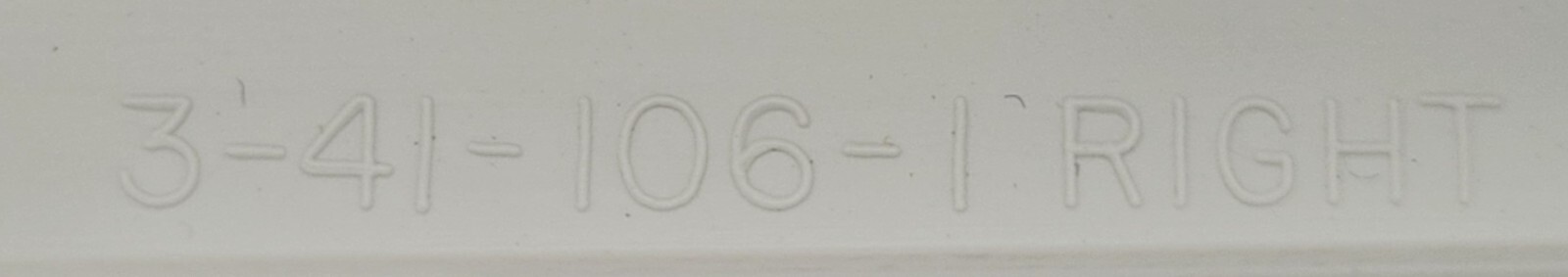 Genuine Refrigerator Sub-Zero Right Glide Part#3-41-106-1
