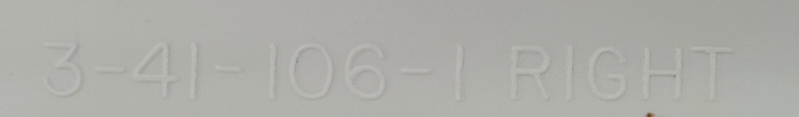 Genuine Refrigerator Sub-Zero Right Glide Part#3-41-106-1