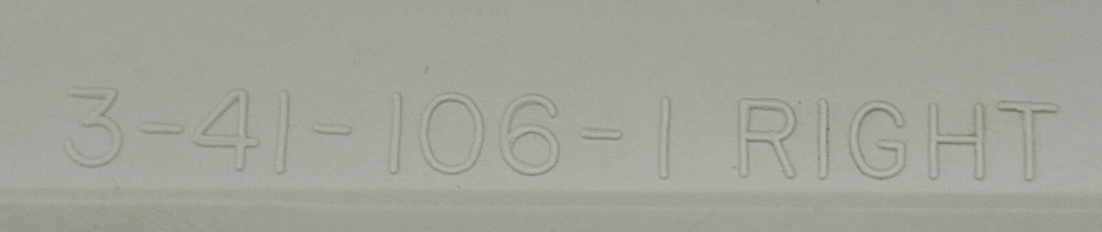 Genuine Refrigerator Sub-Zero Right Glide Part#3-41-106-1
