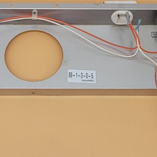 Genuine Refrigerator Sub-Zero Fan Shroud w/Lights Part#4161820