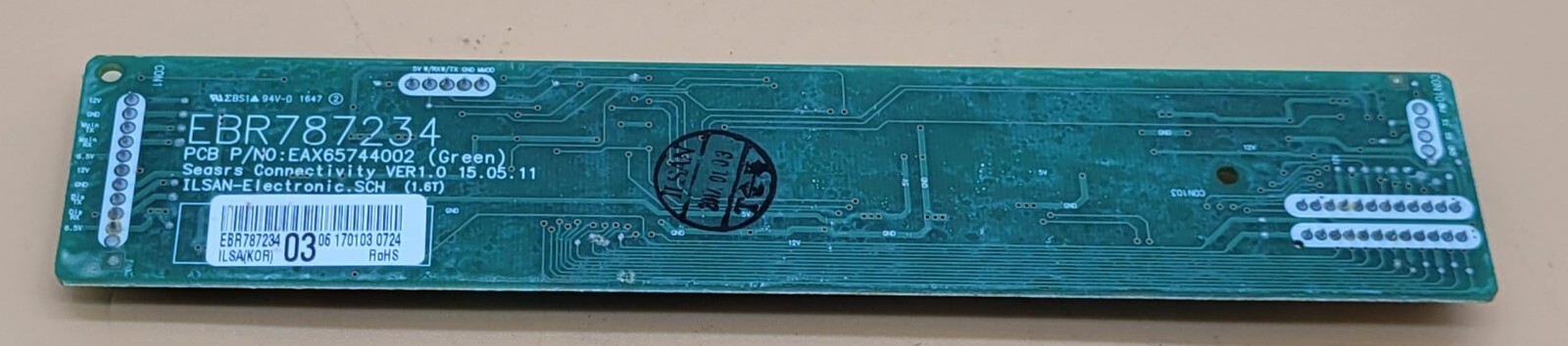 Genuine Refrigerator Kenmore Display Control Board Part#EBR78723403