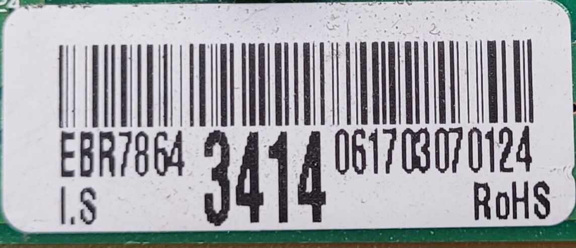 Genuine Refrigerator Kenmore Control Board Part#EBR78643414