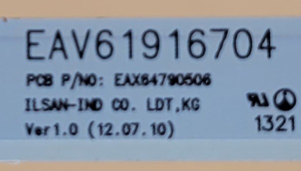 Genuine Refrigerator Kenmore LED Set Part#EAV61916704