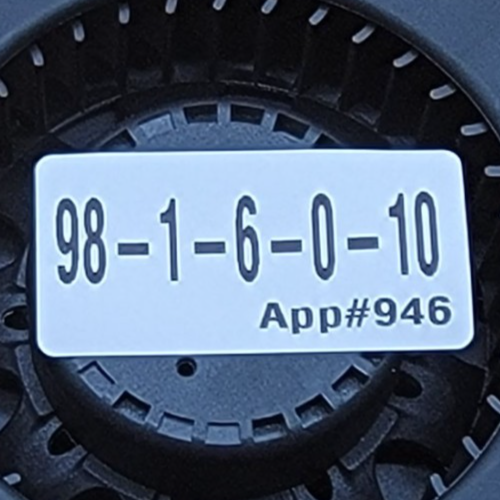 Genuine Cooktop Monogram Fan Motor Part#1E19024DC BA12032B12H