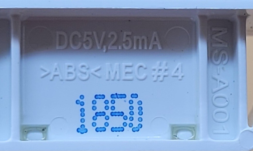 Genuine Refrigerator LG Magnet Switch Part#DC5V,2.5mA