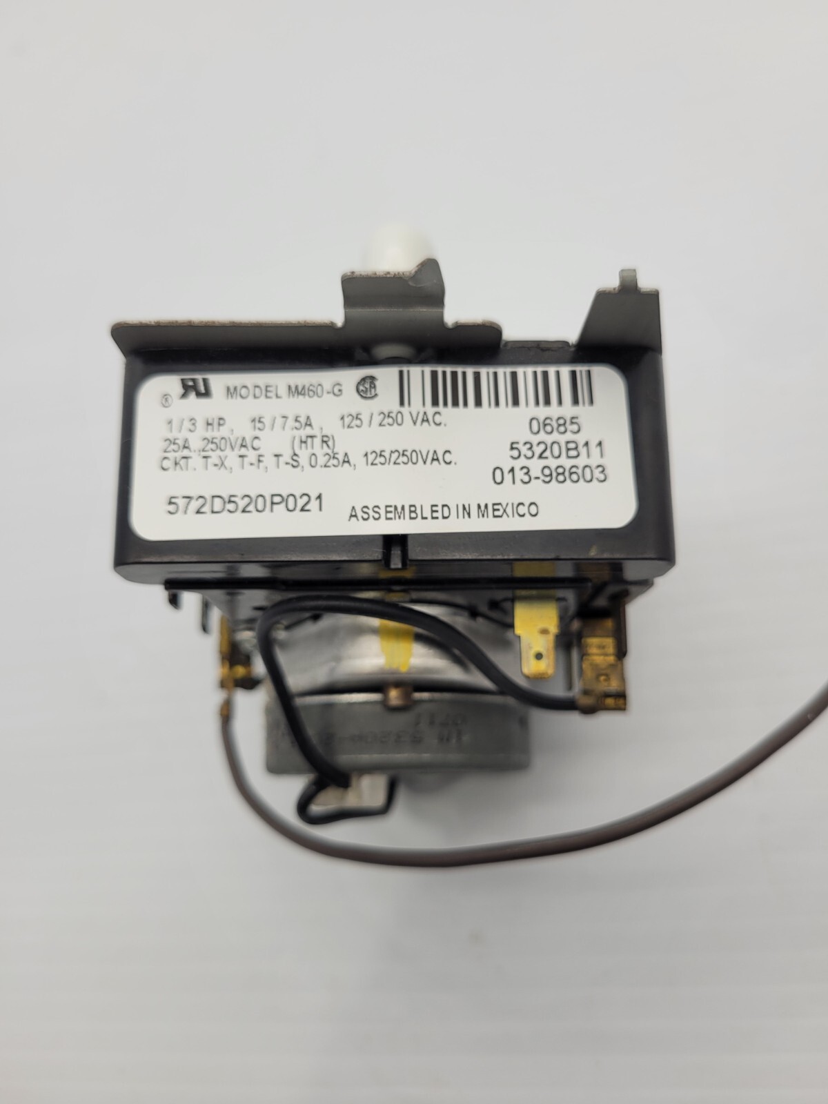 Genuine GE Dryer Timer + Knob Part#572D520P021