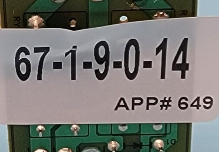 Genuine Refrigerator GE LED Control Board Part#0Z-SS-112LM1