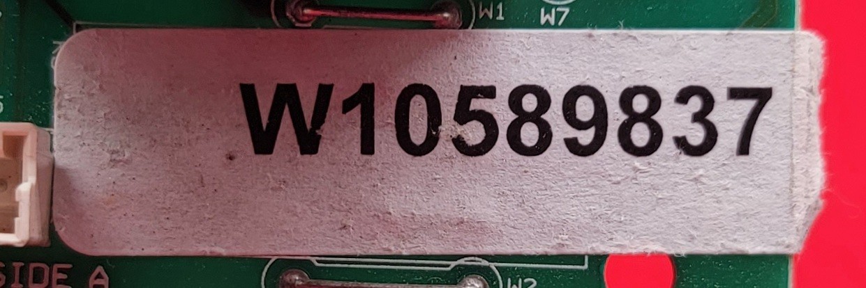 Genuine Refrigerator Whirlpool Control Board Part#W10603638
