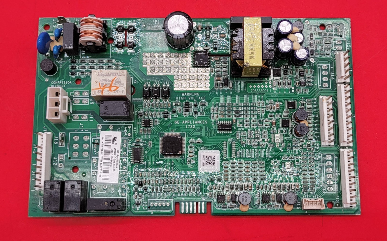 Genuine Refrigerator GE Control Board Part#245D1888G003